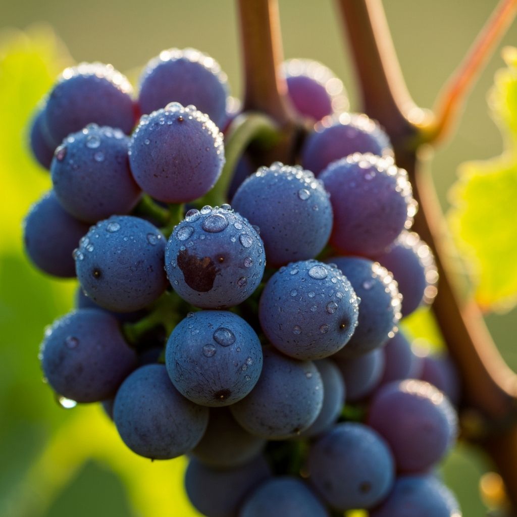 Close-up of ripe grapes